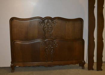 łóżko ludwikowskie .145 .dąb