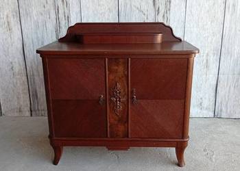 DĘBOWY BUFET / POMOCNIK Z OKRESU MIĘDZYWOJENNEGO