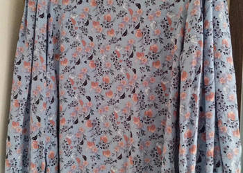Koszula Damska Pufy Vintage XL Coop 42 Plus Size Kwiaty Nowa