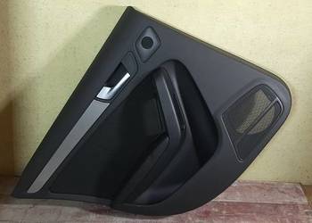 Boczek tapicerka drzwi Audi A4 B8 Lewy tył + głośnik instalacja