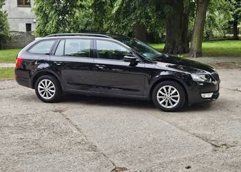 Octavia 3 TDI CR automat DSG Czarny Alu Skóra Nav CANTON Niski przebieg