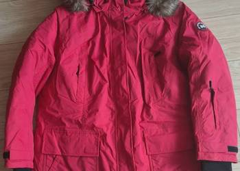 Kurtka czerwona zimowa