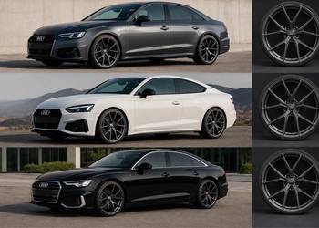 19 cali Audi A4 A5 A6 A7 VW Arteon Passat 5x112 ET35 8.5J felgi koła komple