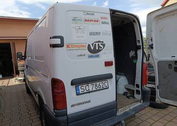 Renault Master 2 II (98-10) furgon NISKI Drzwi Lewy Tył Lewe Tylne NISKIE