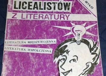 Ściągi dla licealistów z literatury - Zeszyt 5