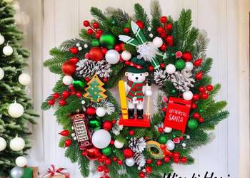 Wianek świąteczny, Boże Narodzenie.