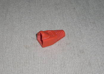 Osłona wtyku RJ45 6,5mm pomarańczowa 10szt