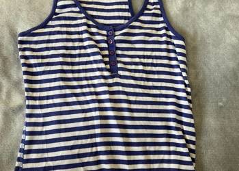 Bluzka / koszulka / top na ramiączkach / bokserka w paski