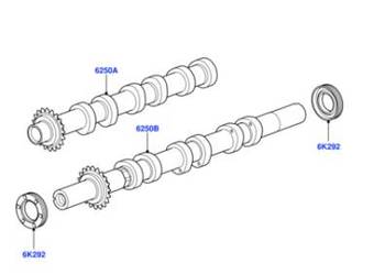 LR 1311318 Uszczelniacz wałka rozrządu (26x45x8) pasuje do: CITROEN C5 III,