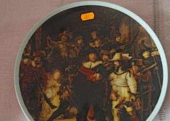 Patera z motywem z obrazu Rembrandta. Selltman. Weiden. Patera z motywem z obrazu Rembrandta. Selltman. Weiden.