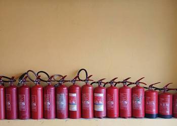 Gaśnica proszkowa 4 kg - sprawna