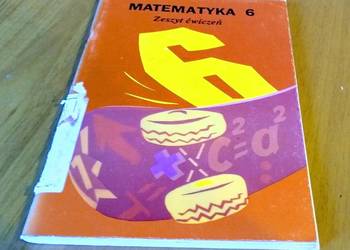 Matematyka 6 zeszyt ćwiczeń  Drążek Grabowska Kalicka