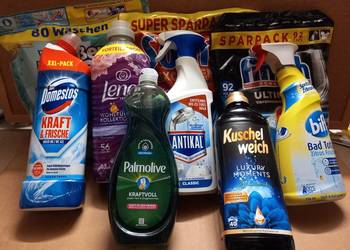 Niemiecka chemia i kawa Dallmayr, Jacobs, Lenor, Finish, Somat, Persil