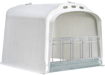 Domek dla cieląt pojedynczy CalfOTel XL-5 z progiem, z przednią bramką bez…