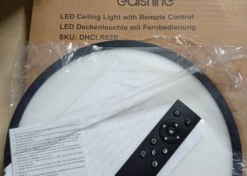 Plafon sufitowy LED marki Edishine + pilot