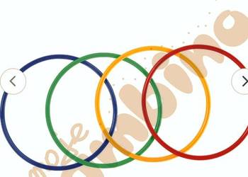 Obręcze do ćwiczeń 50cm