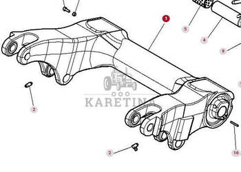 Massey Ferguson 5410 Ramię Podnośnika 4308906M3
