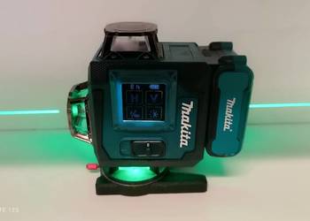 Poziomica laserowa Makita 4D – 16 linii, zielony laser 515 nm