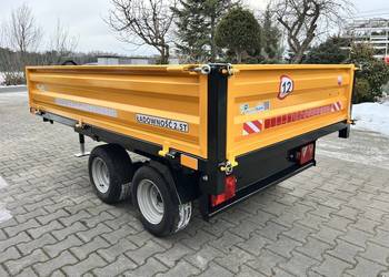 Przyczepa jednoosiowa o ładowności 2500kg