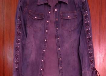 Bluza i spódniczka dżinsowa