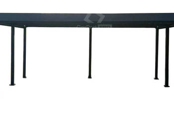 Carport PREMIUM - Wiata samochodowa 7x5m - antracyt CP134
