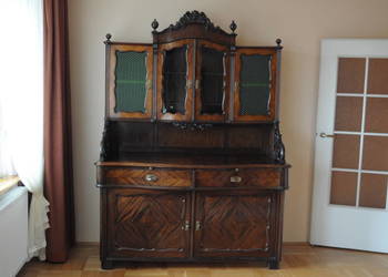 Kredens, antyk, Ludwik Filip, mahoń, koniec XIX w., stan dobry