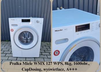 Pralka Miele WMX 127 WPS, 8kg, 1600obr., CapDosing, wyświetlacz, A+++