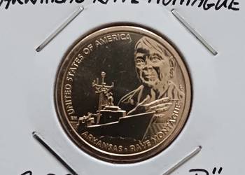 1 Dolar Innowacje USA- Arkansas-Rave Montague-2025 - men "D"-mennicze