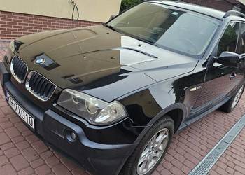 BMW X3 E83 2.0 150KM 4X4 xDrive 2005r manual Klima Skóra Navi KameraCof BDB