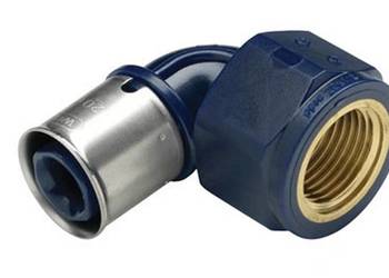 Wavin Kolano zaciskowe GW 20x3/4''x90° TIGRIS ALUPEX / 3 szt