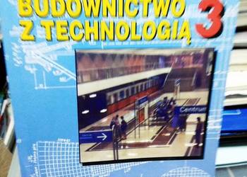 Budownictwo z technologią 3 podręczniki szkolne używane