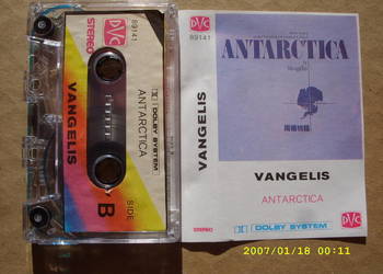 + Filmowa ,kaseta; VANGELLIS--ANTARCTICA .