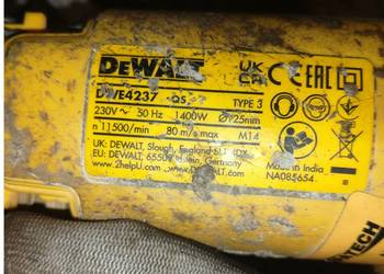 szlifierka dewalt dwe 4237 części