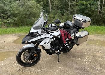 Benelli TRK 502X jak nowy! Gmole, kufry, halogeny, ABS