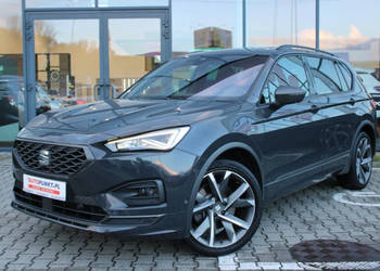 SEAT Tarraco, 2022r. FVAT23%, Pak. zima, FullLED, HAK, Kamera, CarPLAY, BE…