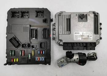 Sterownik Silnika Peugeot 407 1.6 HDI 9658945280 0281011633 ZESTAW