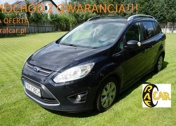 Ford Grand C-MAX zarejestrowany, ubezpieczony. Gwarancja. Polecam !!!