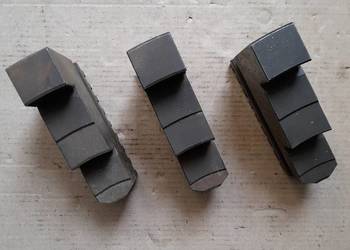 Szczeki tokarskie lewe 400mm bison bial stary model