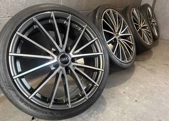 19 cali Audi A4 b8 b9 A5 felgi koła komplet 5x112 ET35 8.5J
