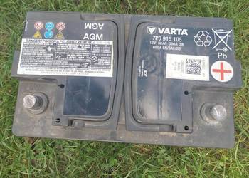AGM AKUMULATOR ORYGINAŁ VW, Audi, Skoda AGM 12V 68Ah 380A 7P0915105