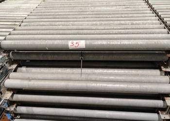 Przenośnik rolkowy BITO 23.8 mb systemowy ocynkowany do transportu palet, …