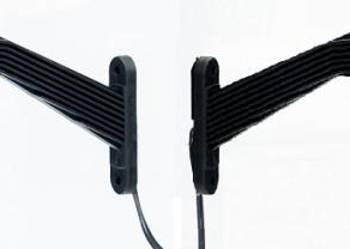 Lampa obrysowa obrysówka TYŁ LED B/CZ/Ż KPL