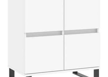 Komoda biała 60x35x70 cm materiał drewnopochodny WM-831220