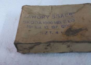 SKODA 1000 MB S100.Zawory.