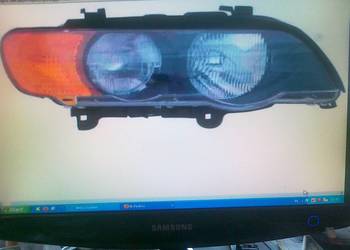 R0070RIE1-TYC REFLEKTOR LE+SILNIK H7/H7 (ŻÓŁ MIG) BMW X3