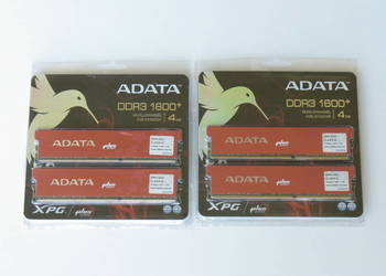 Pamięci ADATA, 8 GB (4x 2 GB), DDR3 1600 MHz