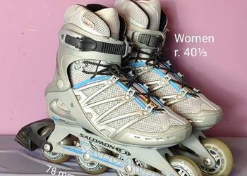 Rolki Salomon Motion Sport dla kobiet  - r. 40 1/3 - 25,5 cm [R19]