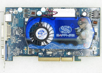 SAPPHIRE ATI Radeon HD2600 XT 512MB 128bit GDDR3 DSUB DVI TVout AGPx8 retro
