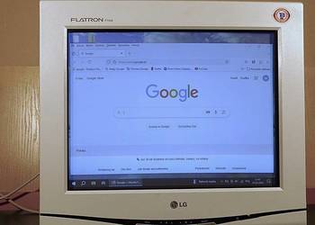 MONITOR LG Flatron F700B - CRT kineskopowy 17 cali