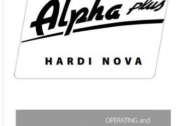 HARDI EVRARD Alpha Plus opryskiwacz instrukcja obsługi PL